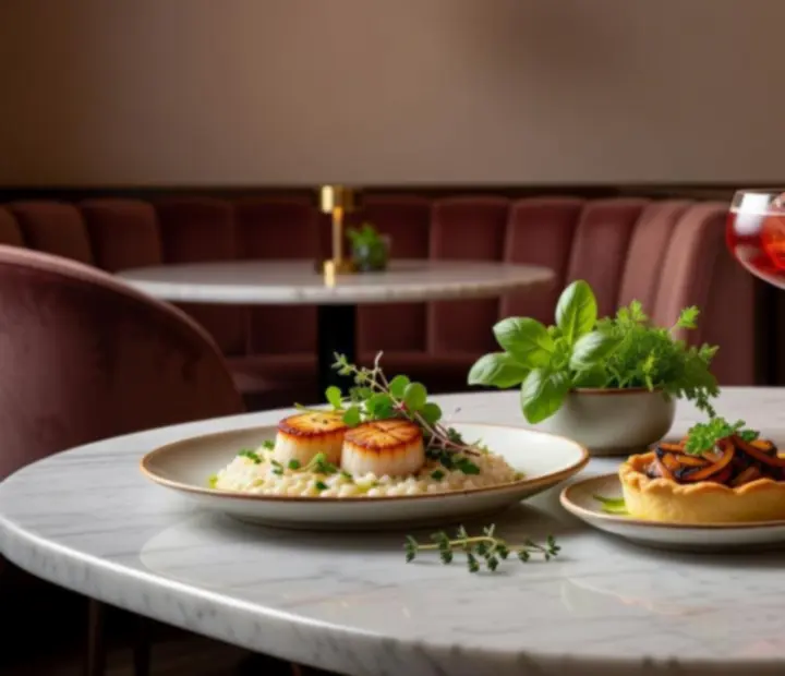 Signature ételek és koktélok a Fresh Kitchenn lounge bárpultján